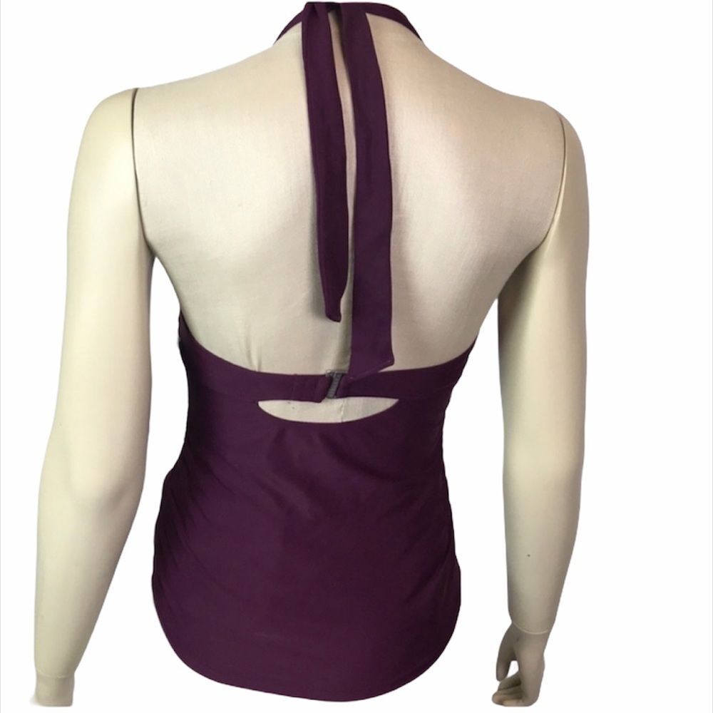 Athleta Tara Halter Tankini Top NWT Size 32 B/C - Picture 3 of 7